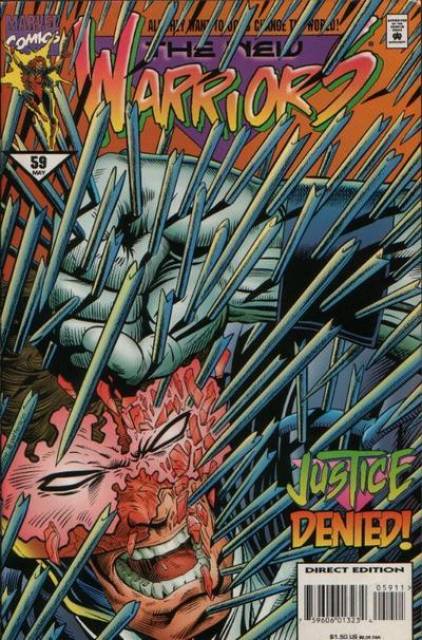The New Warriors (1990) no. 59 - Used