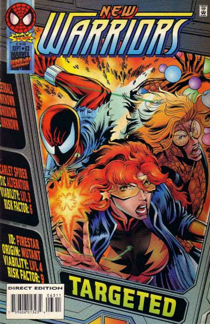 The New Warriors (1990) no. 63 - Used