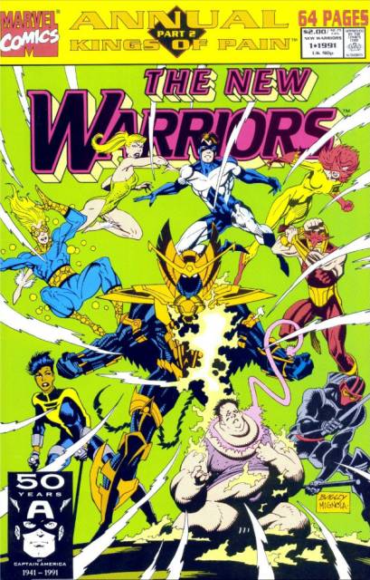 The New Warriors (1990) Annual no. 1 - Used