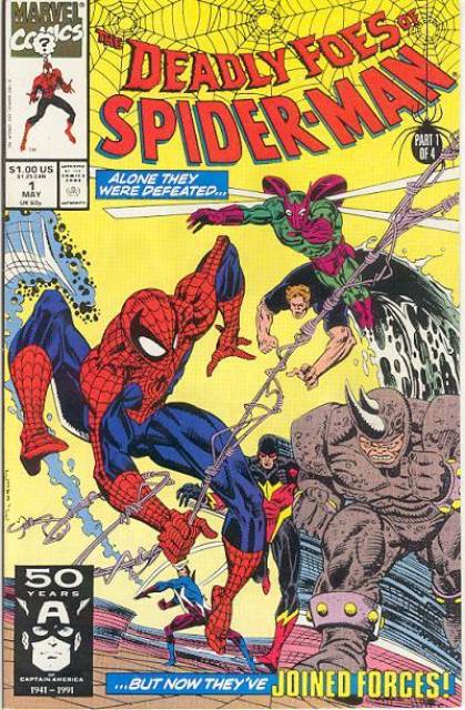 The Deadly Foes of Spider-Man (1991) no. 1 - Used