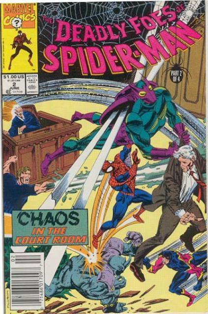 The Deadly Foes of Spider-Man (1991) no. 2 - Used