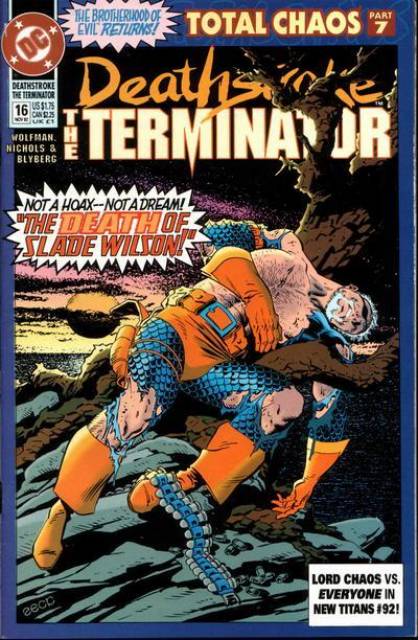 Deathstroke the Terminator (1991 Series) no. 16 - Used