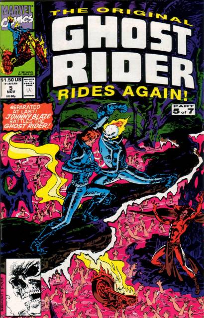 The Original Ghost Rider Rides Again (1991) no. 5 - Used