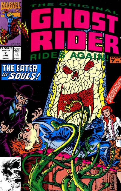The Original Ghost Rider Rides Again (1991) no. 7 - Used