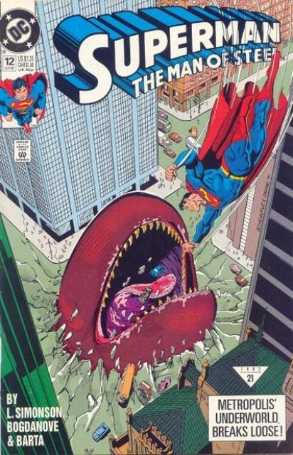 Superman: The Man of Steel (1991) no. 12 - Used