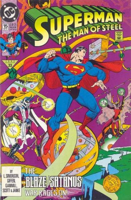 Superman: The Man of Steel (1991) no. 15 - Used