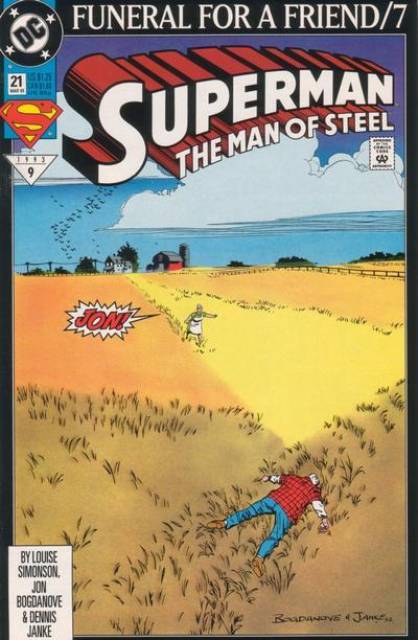 Superman: The Man of Steel (1991) no. 21 - Used