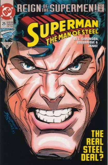 Superman: The Man of Steel (1991) no. 25 - Used