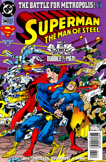 Superman: The Man of Steel (1991) no. 34 - Used