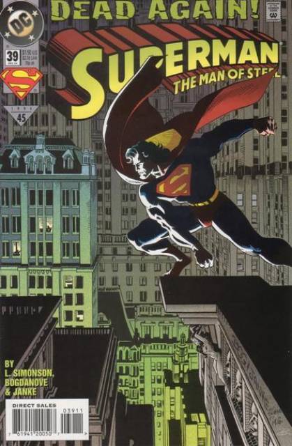 Superman: The Man of Steel (1991) no. 39 - Used