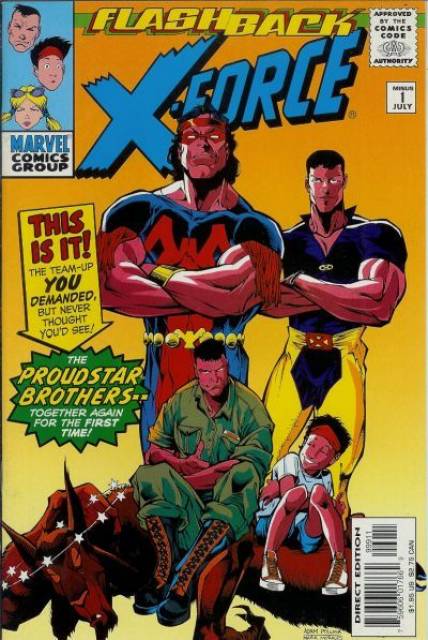 X-Force (1991) no. Negative -1 - Used