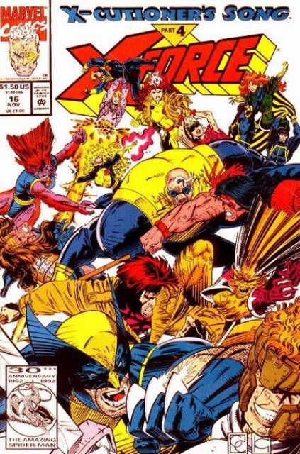 X-Force (1991) no. 16 - Used