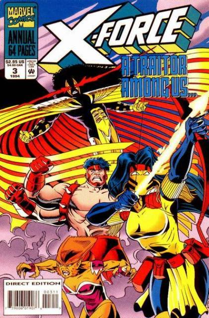 X-Force (1991) Annual no. 3 - Used