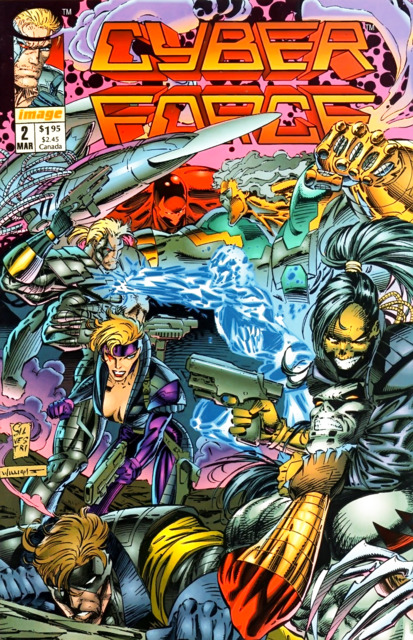 Cyberforce (1992) no. 2 - Used