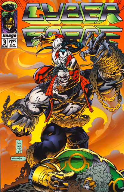 Cyberforce (1992) no. 3 - Used