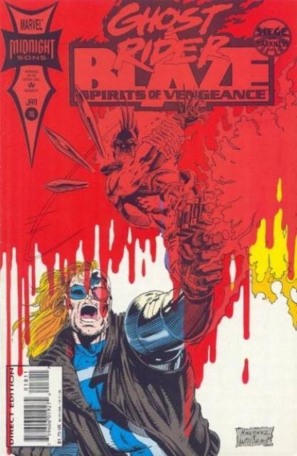 Ghost Rider Blaze: Spirits of Vengeance (1992) no. 18 - Used