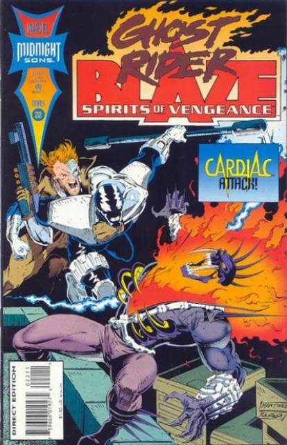 Ghost Rider Blaze: Spirits of Vengeance (1992) no. 22 - Used