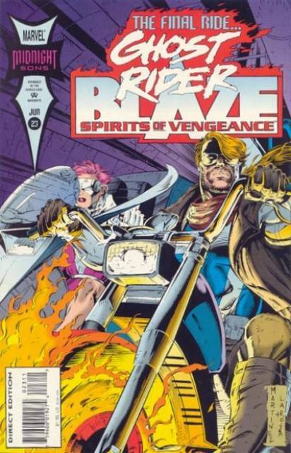 Ghost Rider Blaze: Spirits of Vengeance (1992) no. 23 - Used