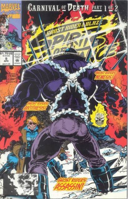 Ghost Rider Blaze: Spirits of Vengeance (1992) no. 9 - Used