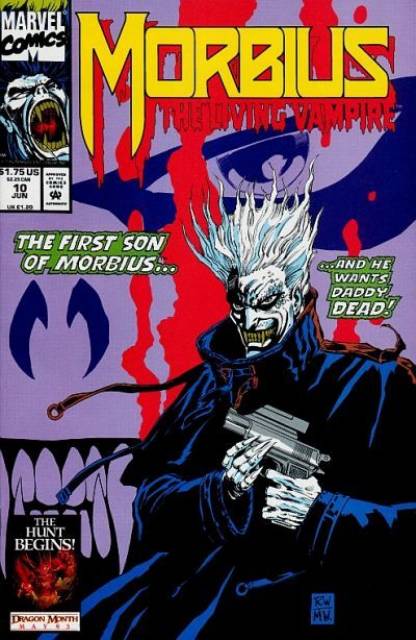 Morbius the Living Vampire (1992) no. 10 - Used