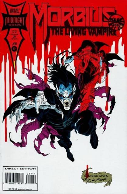 Morbius the Living Vampire (1992) no. 17 - Used