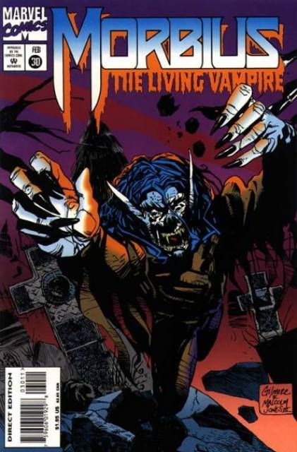 Morbius the Living Vampire (1992) no. 30 - Used