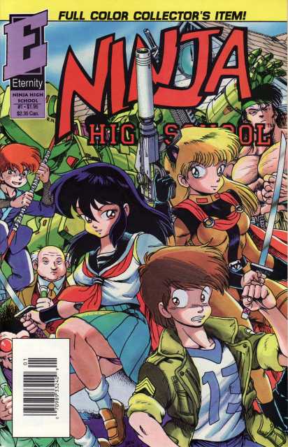 Ninja High School in Color (1992) no. 1 - Used