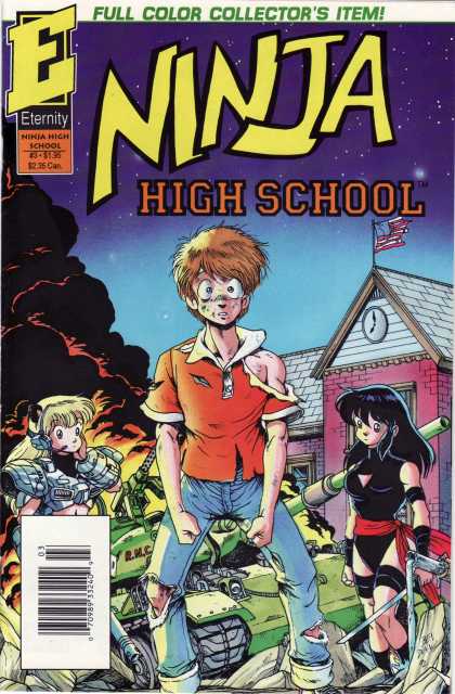 Ninja High School in Color (1992) no. 3 - Used