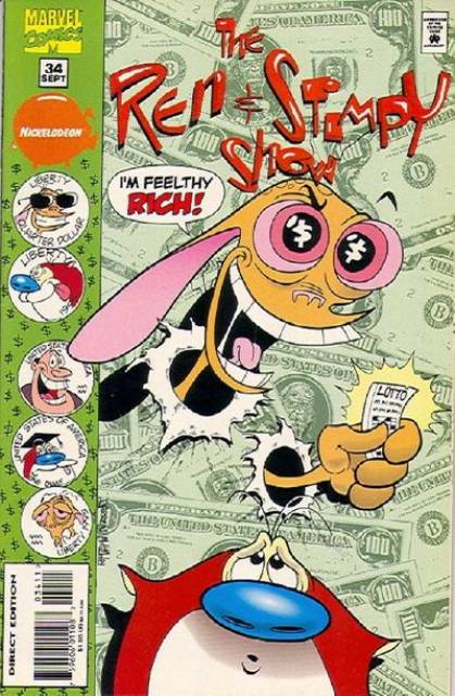 Ren and Stimpy Show (1992) no. 34 - Used