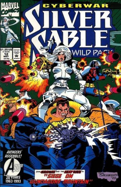 Silver Sable and the Wild Pack (1992) no. 12 - Used