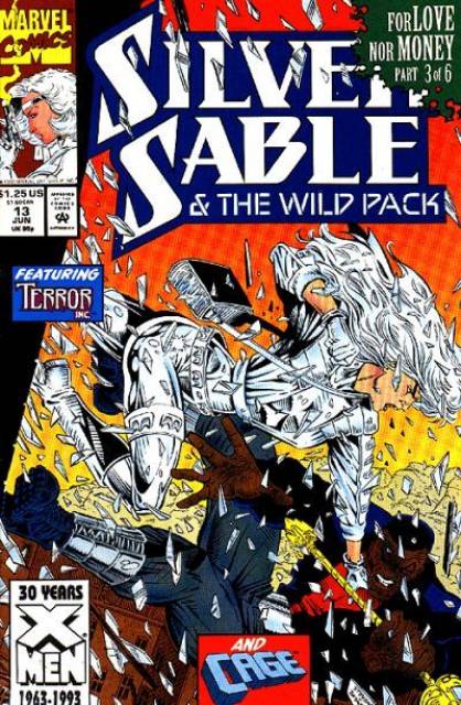 Silver Sable and the Wild Pack (1992) no. 13 - Used