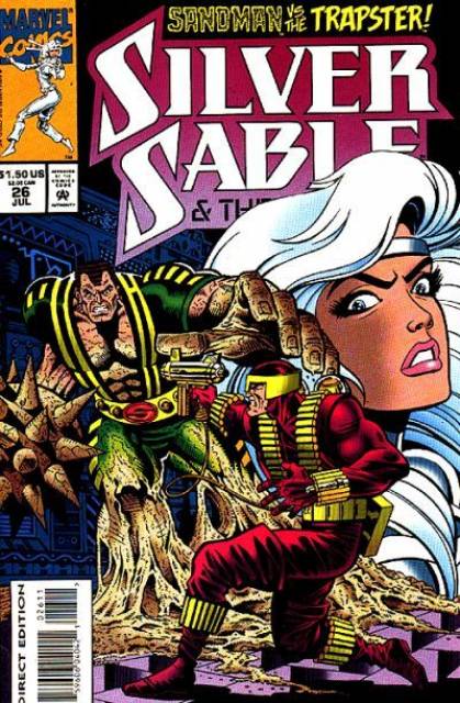Silver Sable and the Wild Pack (1992) no. 26 - Used