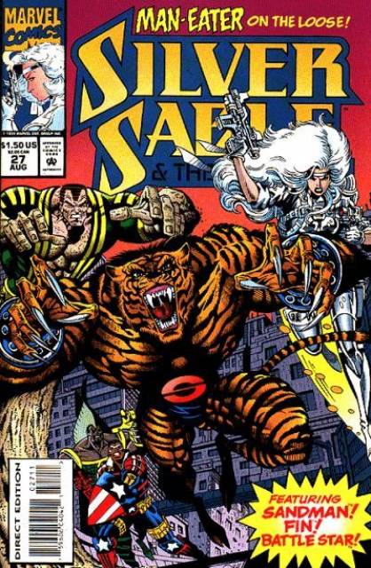 Silver Sable and the Wild Pack (1992) no. 27 - Used