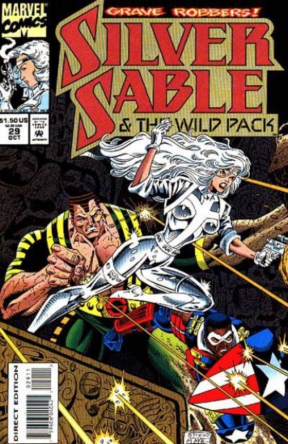Silver Sable and the Wild Pack (1992) no. 29 - Used