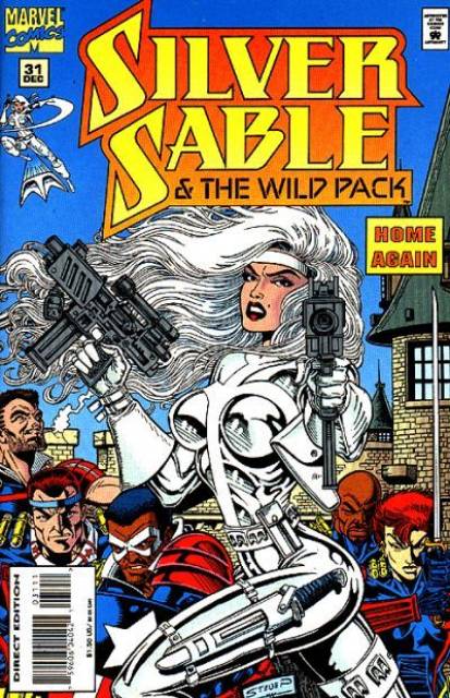 Silver Sable and the Wild Pack (1992) no. 31 - Used