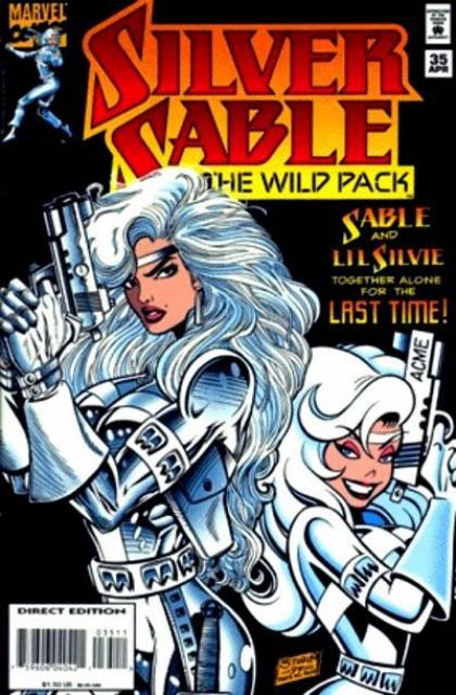 Silver Sable and the Wild Pack (1992) no. 35 - Used