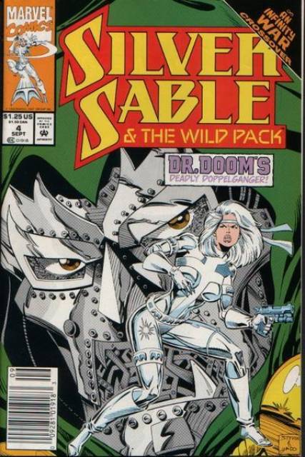 Silver Sable and the Wild Pack (1992) no. 4 - Used
