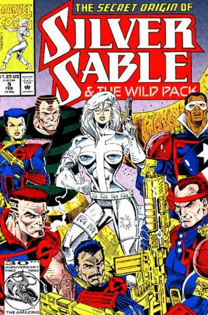 Silver Sable and the Wild Pack (1992) no. 9 - Used