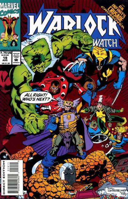Warlock and the Infinity Watch (1992) no. 19 - Used
