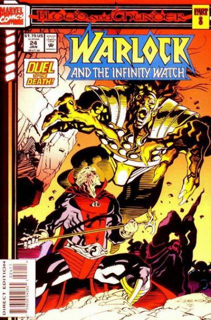 Warlock and the Infinity Watch (1992) no. 24 - Used