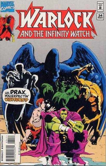 Warlock and the Infinity Watch (1992) no. 34 - Used