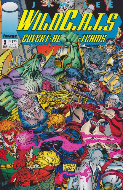 Wildcats Covert Action Teams (1992) no. 3 - Used