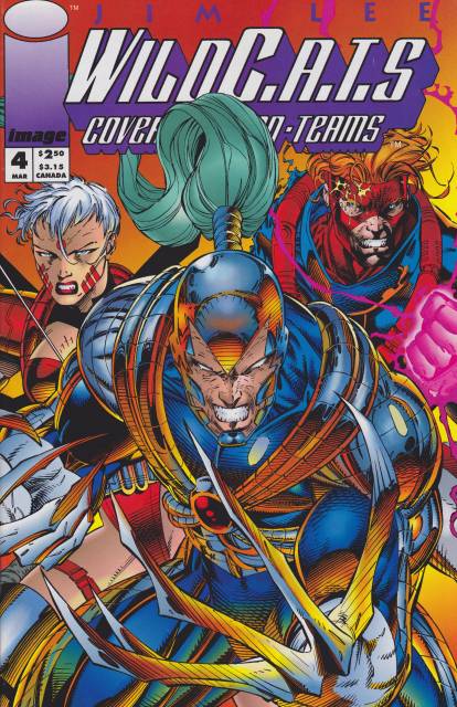 Wildcats Covert Action Teams (1992) no. 4 - Used