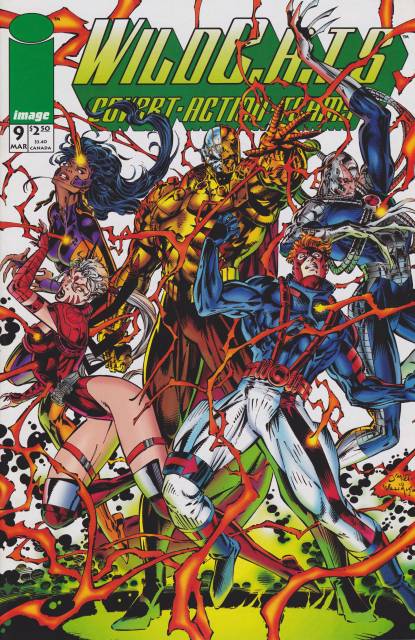 Wildcats Covert Action Teams (1992) no. 9 - Used