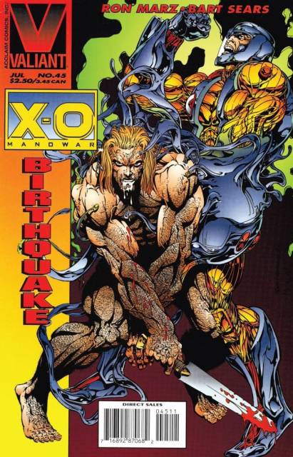 X-O Manowar (1992) no. 45 - Used