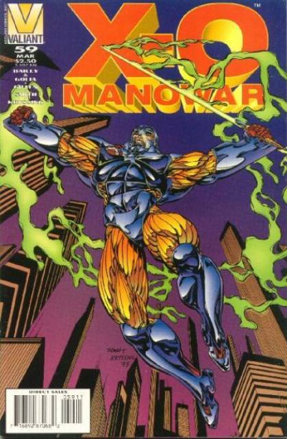 X-O Manowar (1992) no. 59 - Used