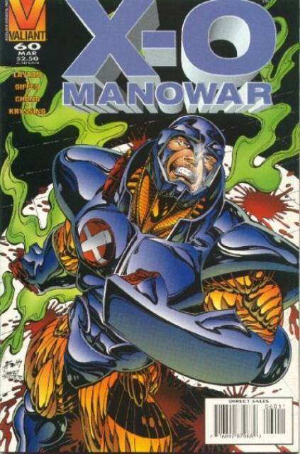 X-O Manowar (1992) no. 60 - Used