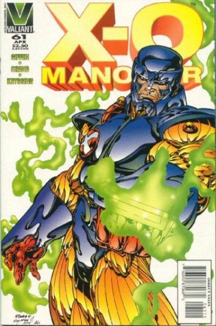 X-O Manowar (1992) no. 61 - Used