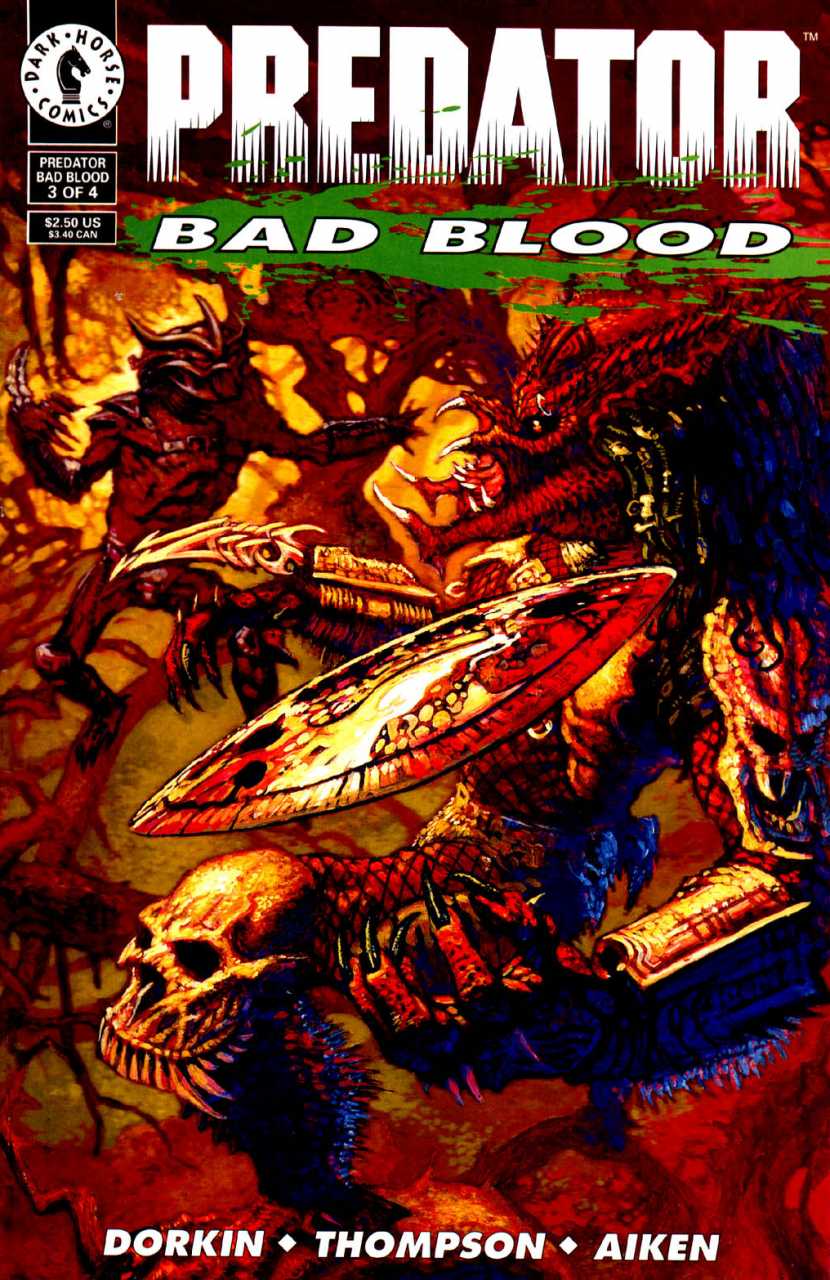 Predator Bad Blood (1993) no. 3 - Used