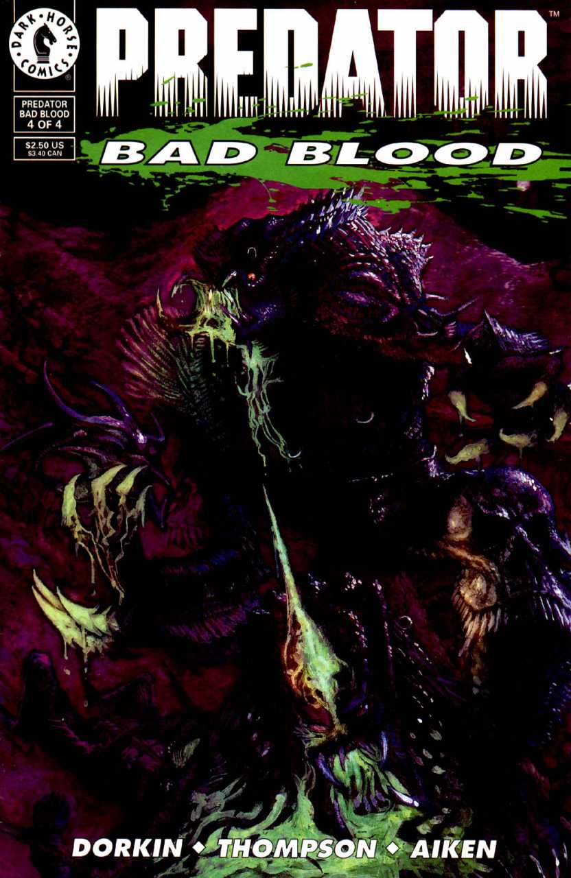 Predator Bad Blood (1993) no. 4 - Used